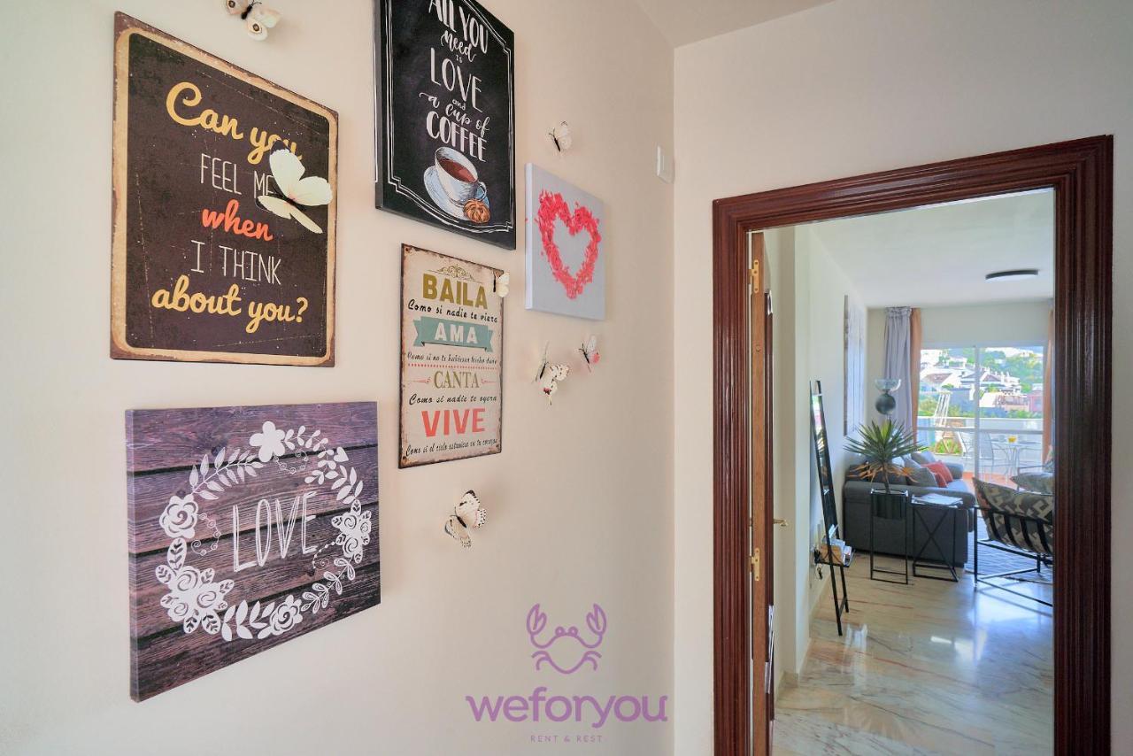 Weforyou Mariposa - 2 Dorms, Fancy View & Parking Apartment Benalmadena Bagian luar foto